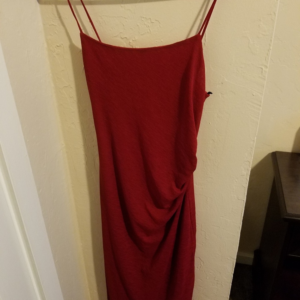 Red dress